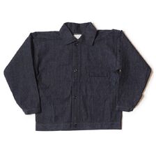 WAREHOUSE Lot 2231 1900'S INDIGO BLUE and WHITE CHECK BLOUSE インディゴデニム画像