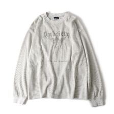 Subciety Washed thermal tee 105-44949画像