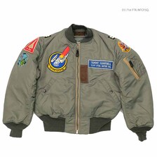 Buzz Rickson's Type MA-1 1st MODEL ALBERT TURNER & CO.,INC. - 71st Fighter Interceptor Squadron - BR15747画像