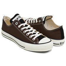 CONVERSE CANVAS ALL STAR J OX DARK BROWN / BLACK / BROWN 31315480画像