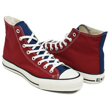 CONVERSE CANVAS ALL STAR J HI MAROON / DARK NAVY / MINT 31315470画像