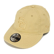 NEW ERA 9THIRTY MLB Cooperstown Tonal Logo サンディエゴ・パドレス クーパーズタウン ベガスゴールド 14667941画像