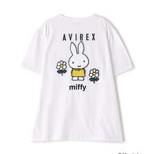 AVIREX &times;miffy EMBROIDERY T-SHIRT 7835235610画像