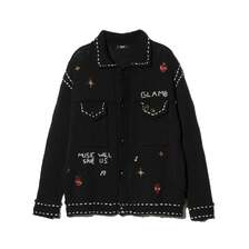 glamb Beadswork Knit Jacket GB0425-JKT02画像