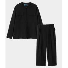 glamb Blue Noise Minimal Shirt Set Up GB0425-BN17画像