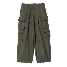 glamb Asymmetry Cargo Tweed Pants GB0425-P04画像