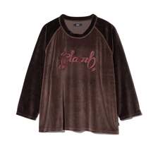 glamb Spin Logo Velour Sweat GB0425-CS09画像