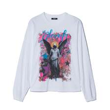 glamb Angel Long Sleeves T-Shirt GB0425-CS05画像