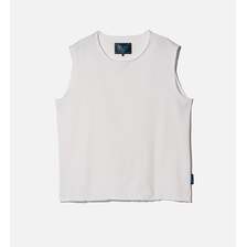glamb Blue Noise Premium Grade Sleeveless T-Shirt GB0425-BN11画像