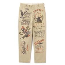 AVIREX 60's ARMY CHINO PANTS &rdquo;ARCHIVE GRAPHIC&rdquo; 7835210027画像