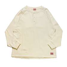 BIG MIKE 10OZ Henry Neck L/S Tee 102538790画像
