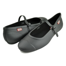 HUNTER W REFINED MARY JANE BALLERINA BLACK WFF1202RMA-BLK画像