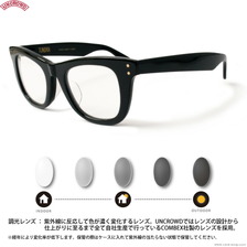UNCROWD TUNDRA -PHOTOCHROMIC SERIES- (BLACK&times;GRAY調光レンズ) 255-63-056画像