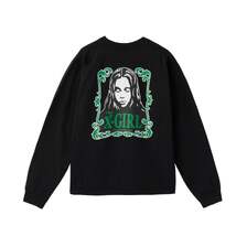 X-girl ORNAMENT FACE L/S TEE 105253011015画像
