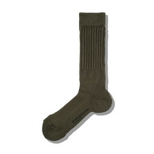MARQUEE PLAYER Hybrid rib socks &ldquo;Made In Japan&rdquo; olive 9051画像