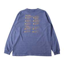 BARNS Pigment Dye 16/-BD Tube L/S T-shirt BRYAN'S smoothie BR-25323画像