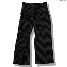 NO ID. BLACK ドレープタックワイドトラウザーズ 457006-318P画像