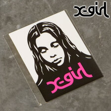 X-girl FACE STICKER 105253054026画像