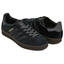 adidas GAZELLE INDOOR CBLACK / CARBON / GREFIV JI2712画像
