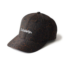 Subciety Paisley jacquard cap 151-86076画像