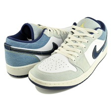 NIKE AIR JORDAN 1 LOW SE wht/midnight navy-sail IH0648-141画像