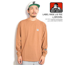 BEN DAVIS LABEL WIDE L/S TEE C-25780024L画像