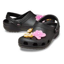 crocs CLASSIC CLOG "Mardi Mercredi" BLACK 211769-001画像