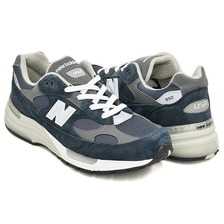 new balance U992NY NAVY / GREY / SILVER METALLIC画像