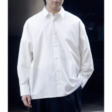 NONNOTTE Clear Heavy Broadcloth Draping Shirt Type A N-25A-008画像