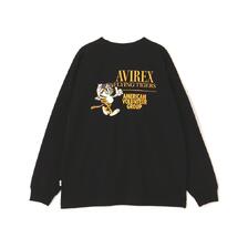AVIREX WOMAN FLYING TIGERS T-SHIRT 7835230602画像