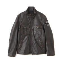 AVIREX SHEEP SKIN STAND RIDERS JACKET 7835250012画像