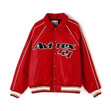 AVIREX COW LOGO VARSITY JACKET 7835950017画像