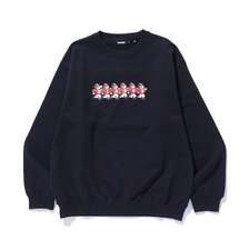 X-LARGE FOOTBALL CREWNECK SWEATS 101253012006画像