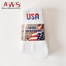 AWS (Alabama Wholesale Socks Inc.) / 3P American Made Crew Socks画像