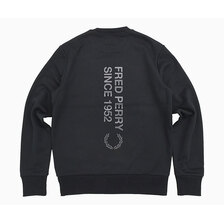 FRED PERRY Bold Branding Crew Sweat M1369画像