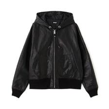 Schott LEATHER HOOED JACKET/ 7825950055画像