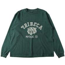 BARNS Pigment Dye 14/- G.O.A.T L/S Football T-shirt TRIBECA BR-25341画像