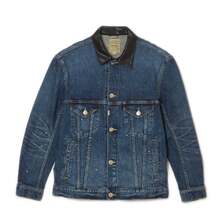 CRIMIE BORN FREE GARAGE USED SELVEDGE STRETCH DENIM JACKET CR1-02E1-JK04画像