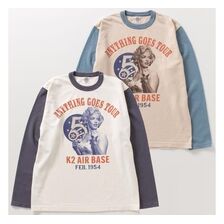 TOYS McCOY LONG SLEEVE TEE MARILYN MONROE "ANYTHING GOES TOUR" TMC2544画像