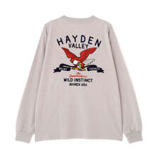 AVIREX H.V. EAGLE SLUB L/S T-SHIRT 7835230034画像
