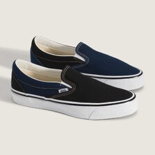 VANS OTW CLASSIC SLIP-ON 98 "ENGINEERED GARMENTS" "OTW by VANS" BLACK/BLUE&times; Engineered Garments VN000EBPY61画像