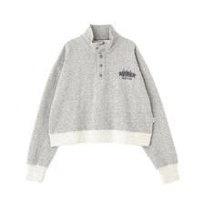 AVIREX HALF BUTTON VINTAGE SWEAT 7835232602画像