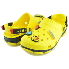crocs PAC-MAN ALL-TERRAIN CLOG LEMON/CITRON 209322-7C1画像