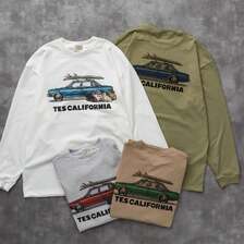 The Endless Summer TES 4 BUHI CHASING THE WAVES LONG SLEEVE T-SHIRT 25774327画像