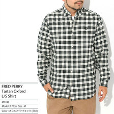 FRED PERRY Tartan Oxford L/S Shirt M1743画像