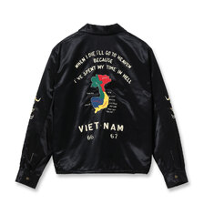 TAILOR TOYO Lot No. TT15798 / Mid 1960s Style Satin Vietnam Jacket &ldquo;VIET-NAM MAP&rdquo;画像