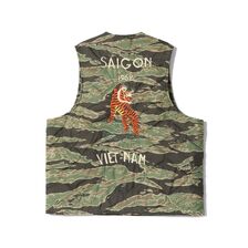 TAILOR TOYO Lot No. TT15718 / Early 1960s Style Vietnam Liner Vest &ldquo;VIET-NAM TIGER&rdquo;画像
