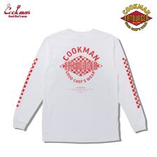 COOKMAN Long Sleeve T-Shirts FAT Checker 151-53183画像