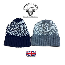 HIGHLAND2000 SNOW FLAKE KNIT CAP画像