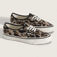 VANS PREMIUM AUTHENTIC REISSUE 44 LEOPARD BLACK/BROWN VN000EBNYS8画像